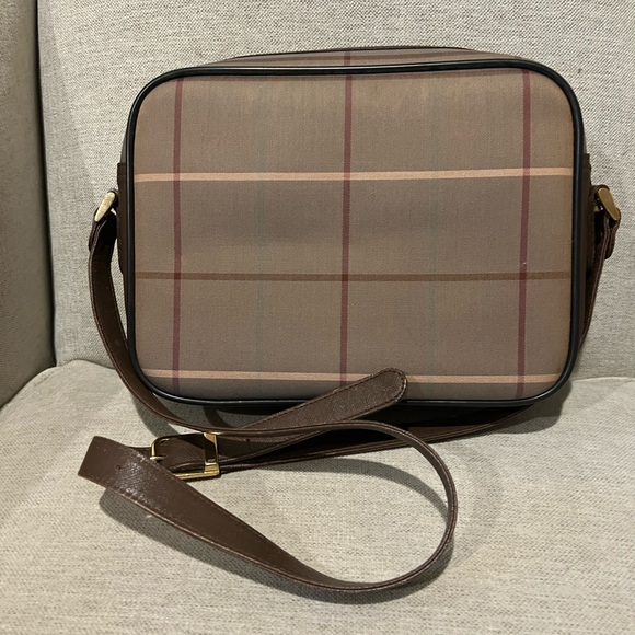 Burberrys Brown Checkered Women’s Crossbody bag (Vintage) - Picture 2 of 5